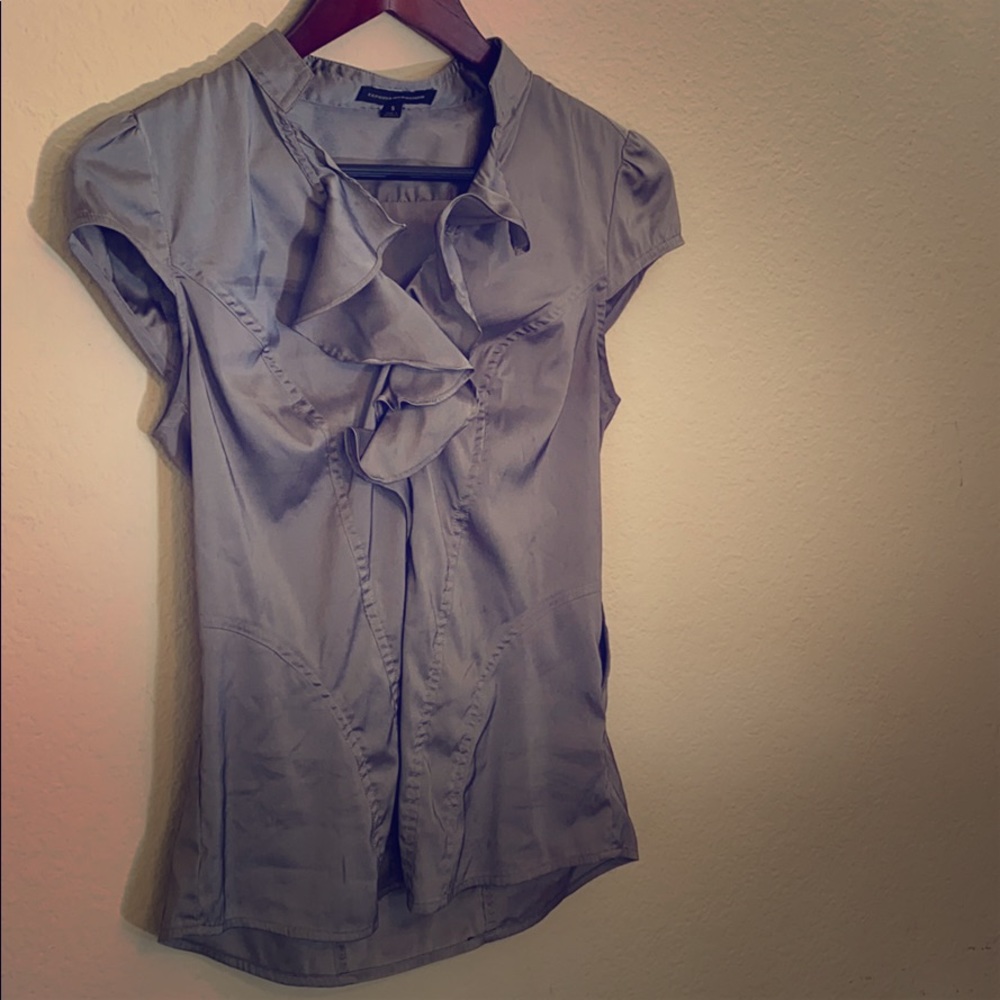 Silver blouse
